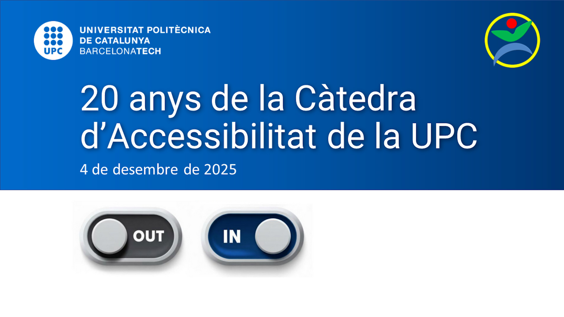 Càtedra d’Accessibilitat de la UPC: 20 anys trencant barreres